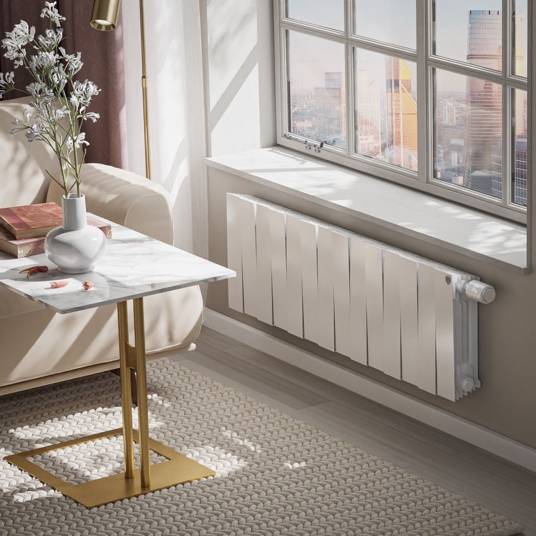 Приобрести royal thermo радиатор биметаллический pianoforte 300 /bianco traffico ( белый ) vdr - 14 секц.