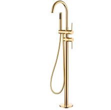 Grocenberg Напольный смеситель для ванны, матовое золото GB900MG