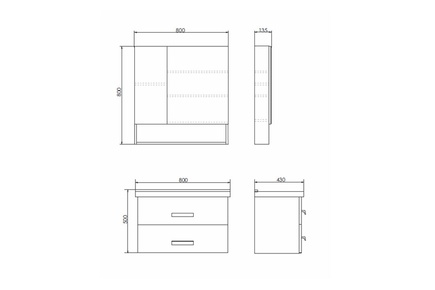 Приобрести сomforty зеркало-шкаф "парма-80" дуб дымчатый