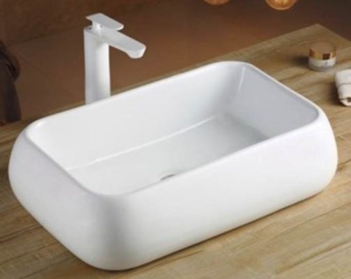 Приобрести раковина накладная ceramalux 60 см 9239