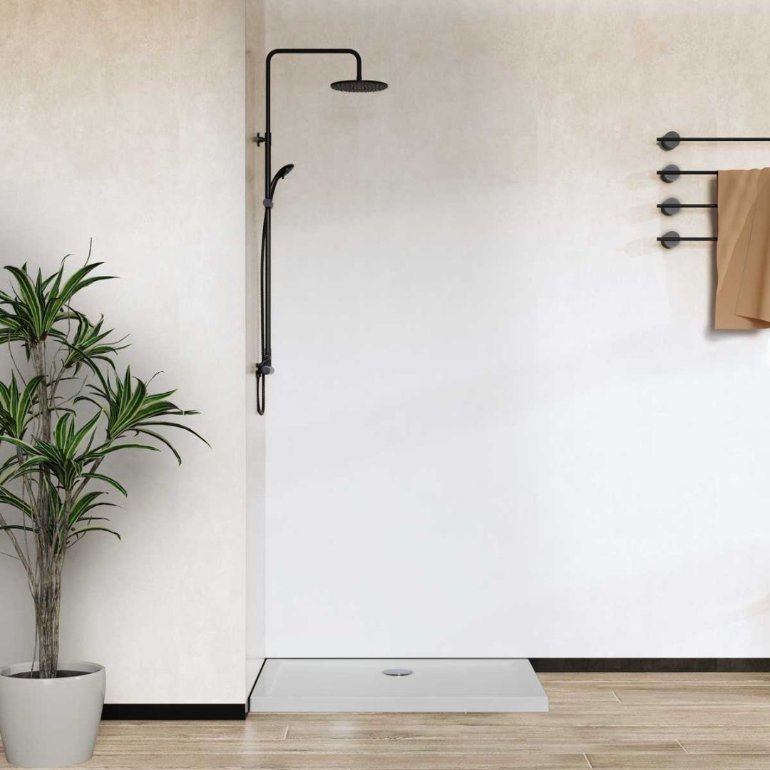 Приобрести vincea душевой поддон 80х120 см, прямоугольный, белый vst-5ar-8012