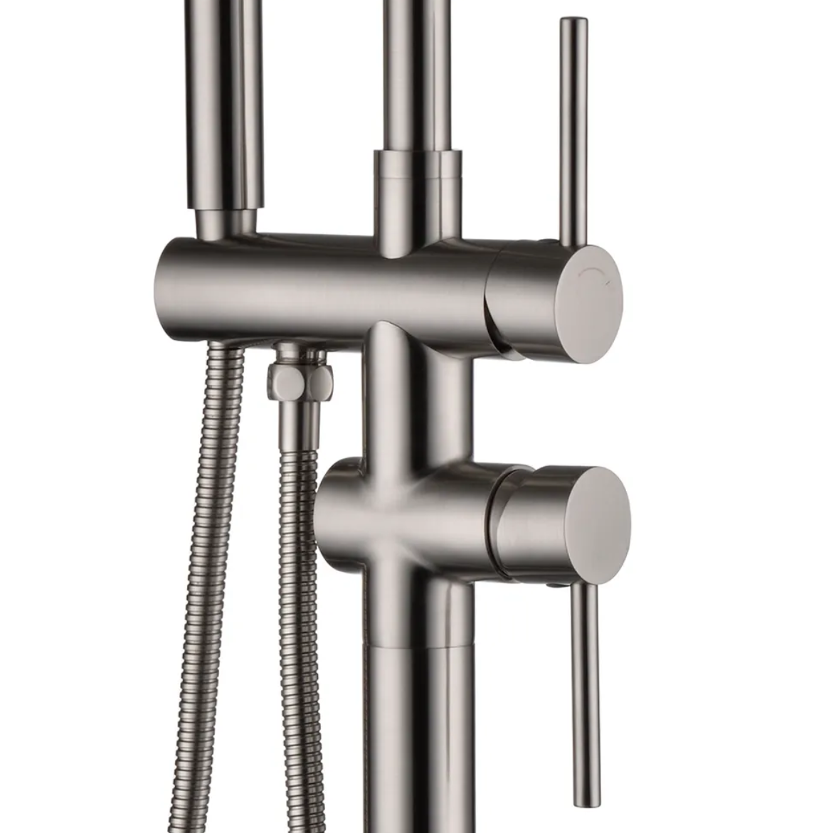 Приобрести grocenberg напольный смеситель для ванны, никель gb900nk