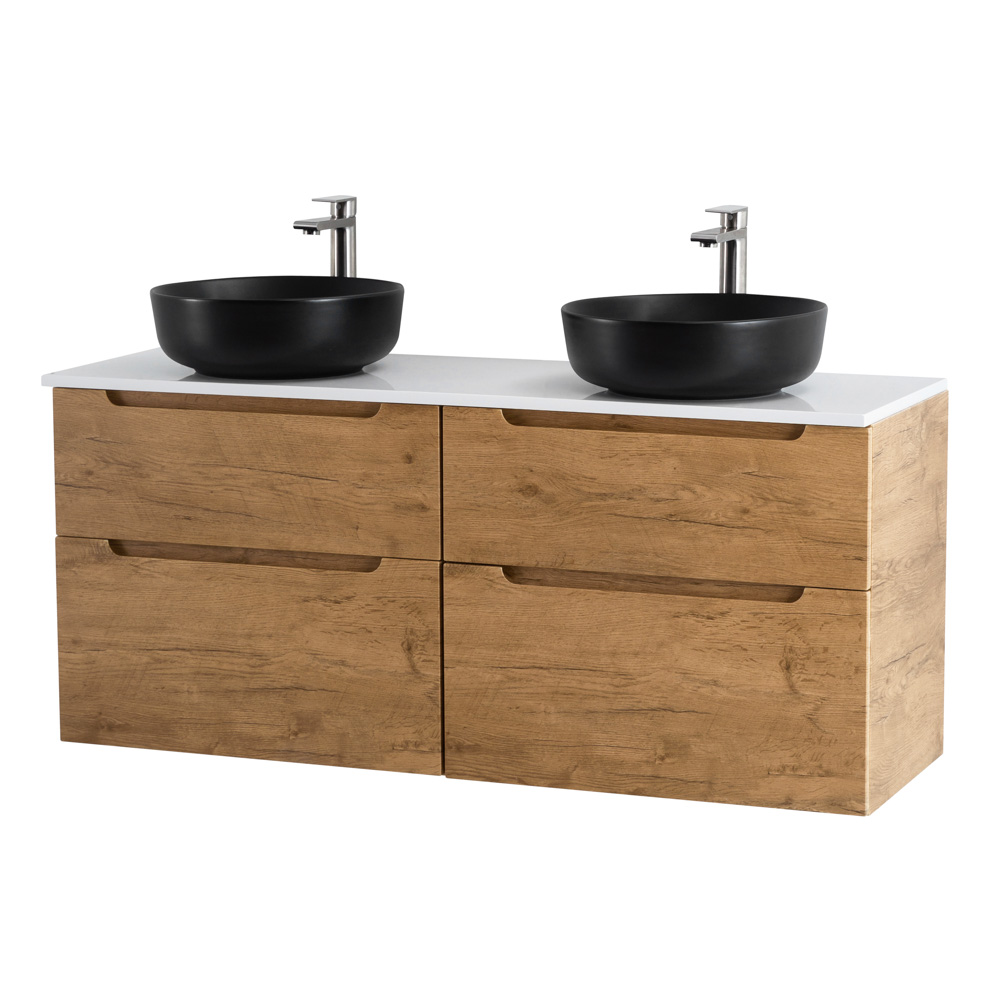 Приобрести belbagno тумба со столешницей etna-h60 120 см, подвесная rovere nature