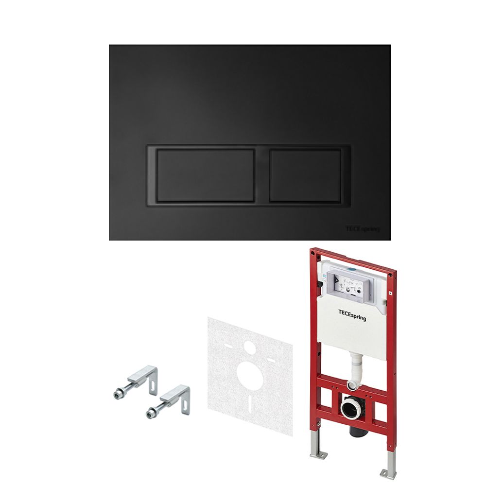 Приобрести tece инсталляция с подвесным унитазом 3в1 spring v, k401204wcs