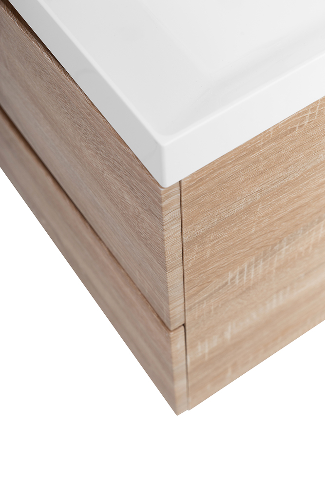 Приобрести belbagno тумба с раковиной marino 100 см, напольная rovere bianco, белая раковина