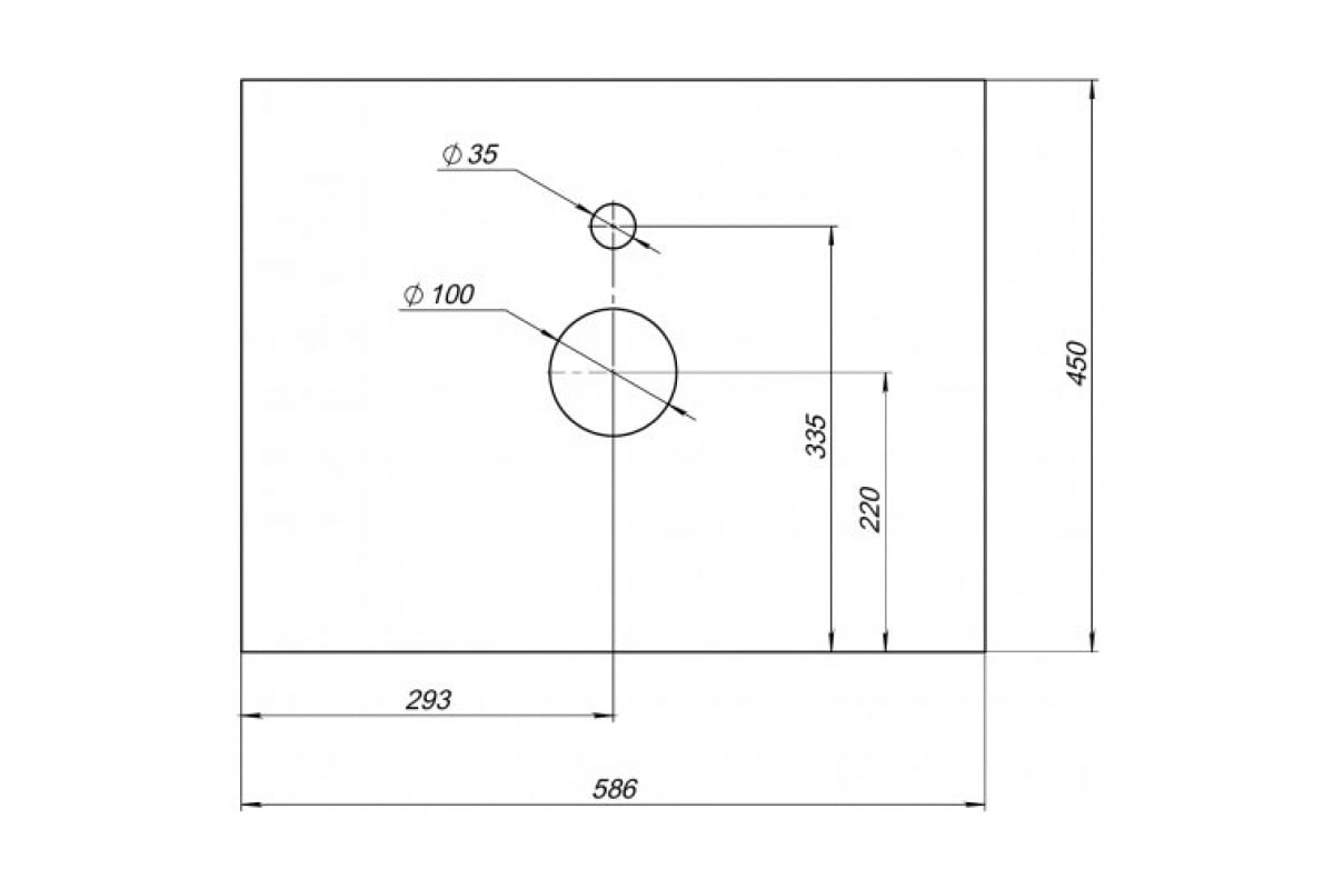 Приобрести aquanet столешница nova lite 60 см, серый