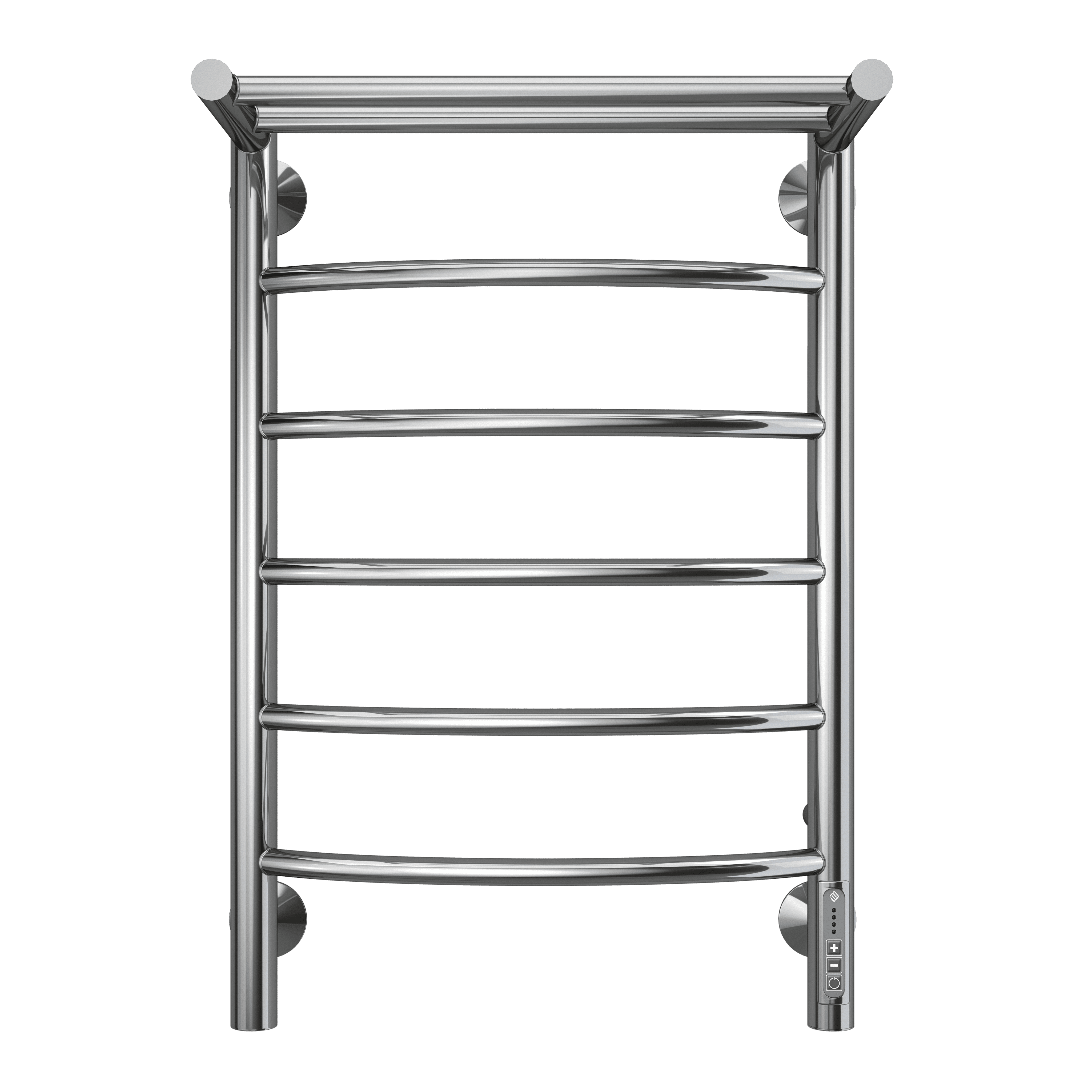 Приобрести полотенцесушитель 400х650 мм электрический terminus классик с полкой п6, хром 4670078531384