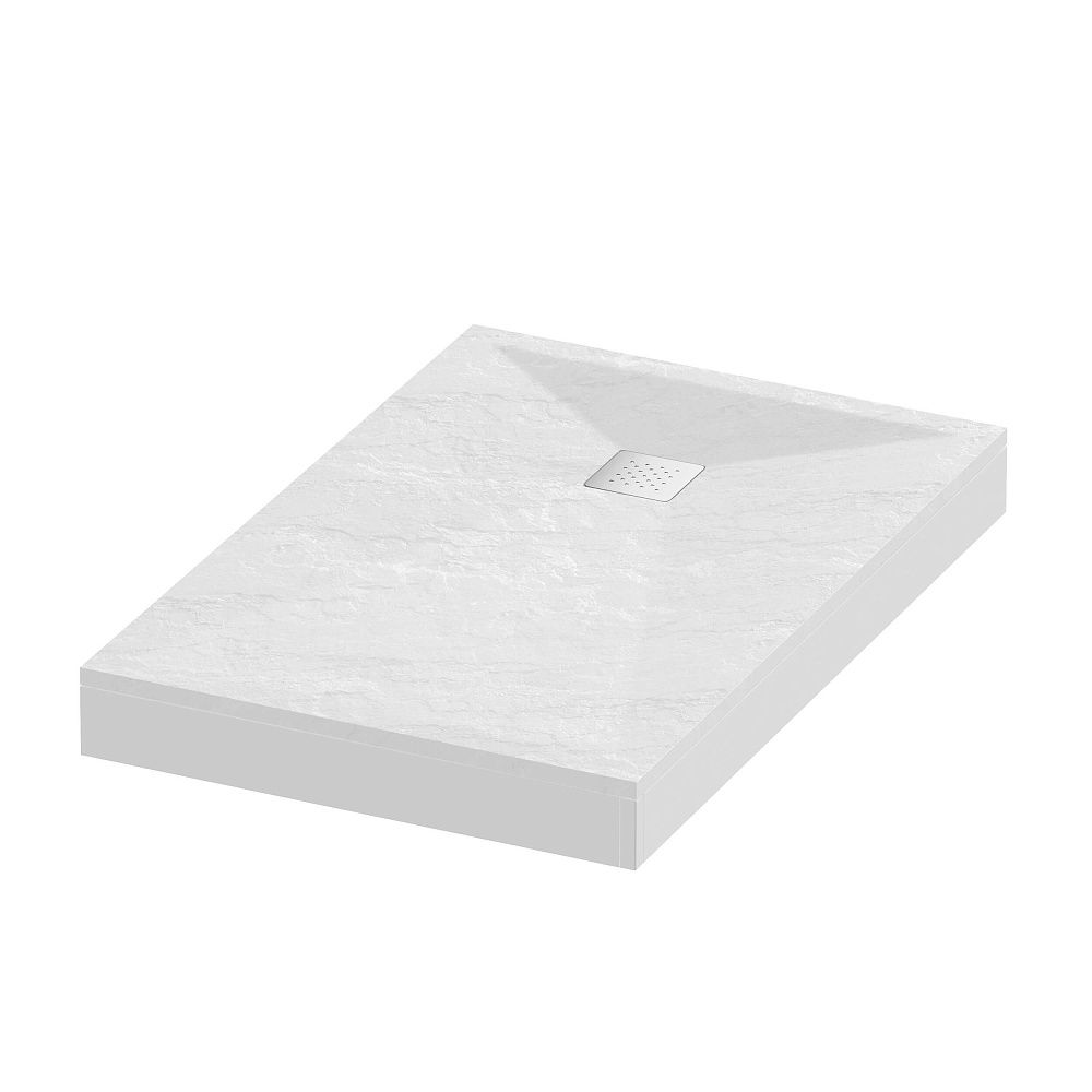 Приобрести grossman каменный душевой поддон strong 80x110 см, белый gr-s180110q