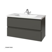 Caprigo Тумба с раковиной FORTE 100 см, графит