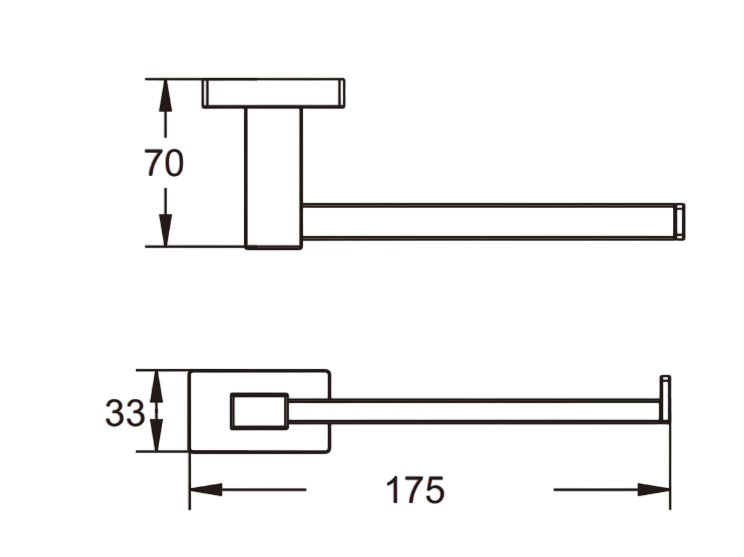 Приобрести держатель для туалетной бумаги vieir v5008c чёрный