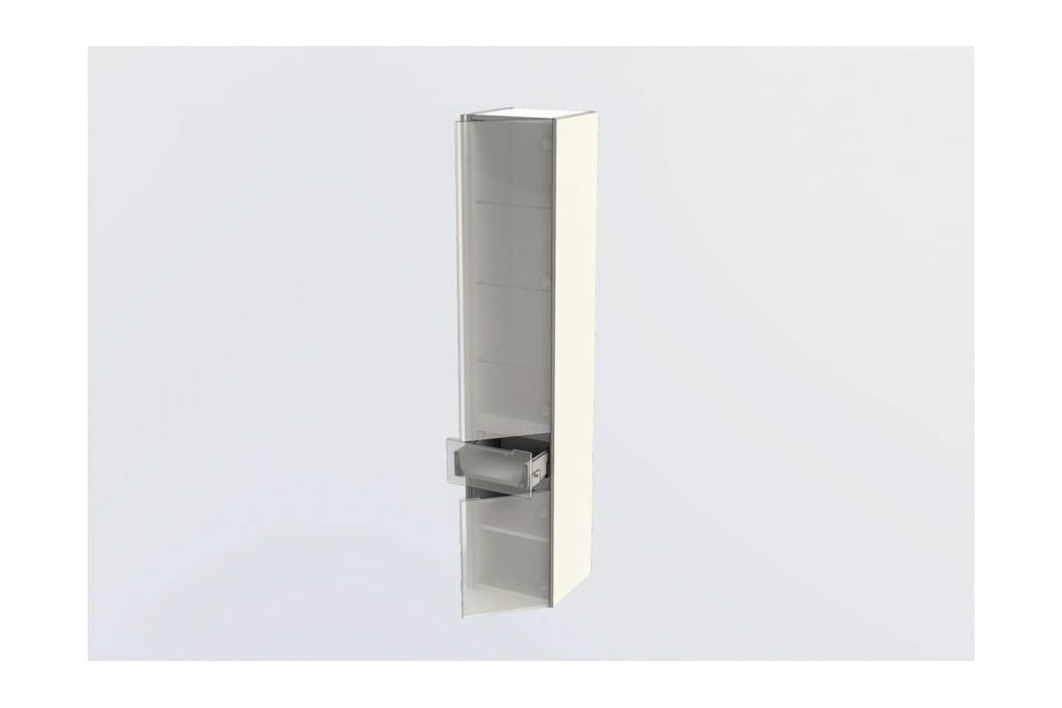 Приобрести aquanet пенал латина 35 см, белый