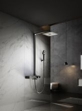 Vincea Душевая стойка Inspire, черная матовая VSFS-3I13TMB