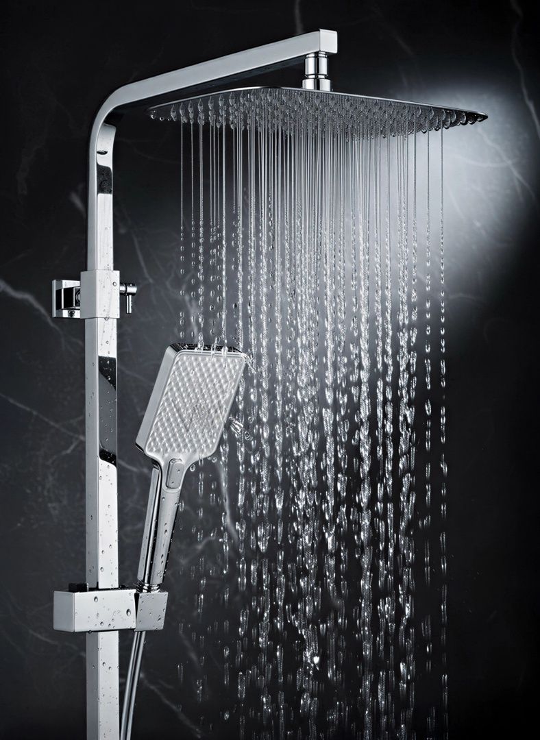 Приобрести душевая система wonzon & woghand fit, хром (ww-88739009-cr)