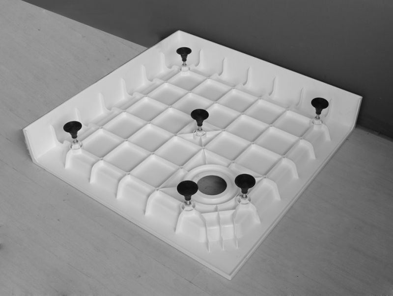 Приобрести cezares поддон из стеклокомпозита tray 90х90см tray-smc-a-90-550-150-w