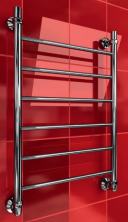 Двин Полотенцесушитель J П6 500x600 мм лесенка, водяной, хром 4627085971061 