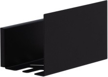 Aquanet Полка Магнум 20x120 см черная матовая 00274190