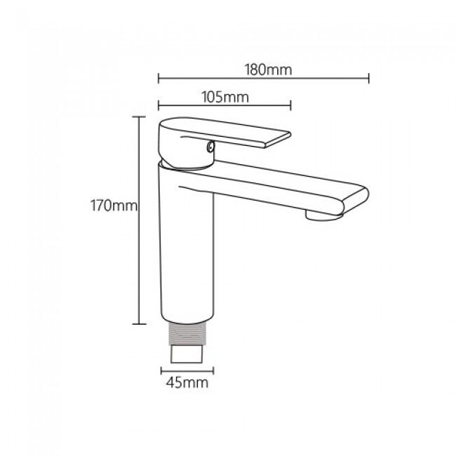 Приобрести gappo смеситель для раковины g1099-20, нержавеющая сталь 98298