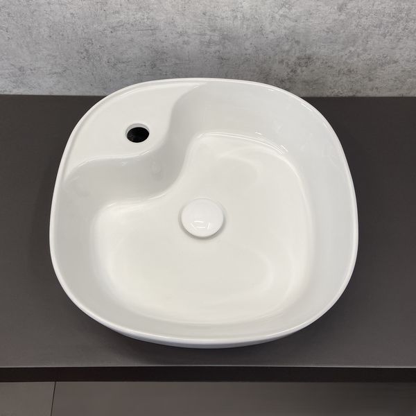 Приобрести comforty раковина 78202 44х46 см, белая