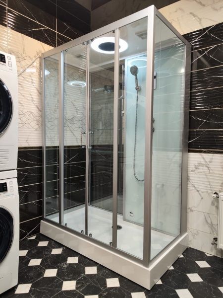 Приобрести frank душевая кабина f506 с паром, прямоугольная