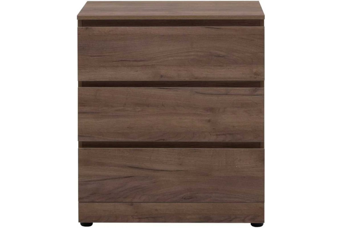 Приобрести aquanet комод сканди 70x40 см, дуб крафт (3 ящика)