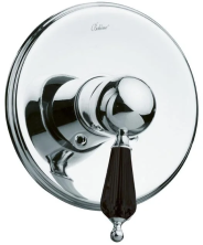 Boheme Сместель для душа Tradizionale,встраиваемый, хром\черные кристаллы 245