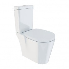 IDDIS Напольный унитаз-компакт Calipso Rimless, безободковый, крышка быстросъемная с микролифтом CALRDSEi24