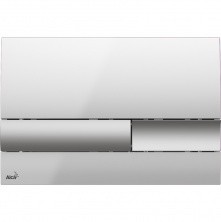 Кнопка смыва инсталляции AlcaPlast M1741, хром - глянцевый