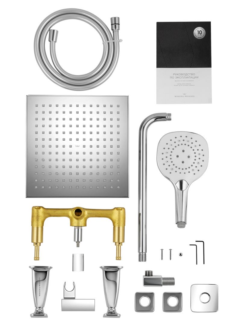 Приобрести душевая система встраиваемая wonzon & woghand shakespeare, хром (ww-654701-cr)