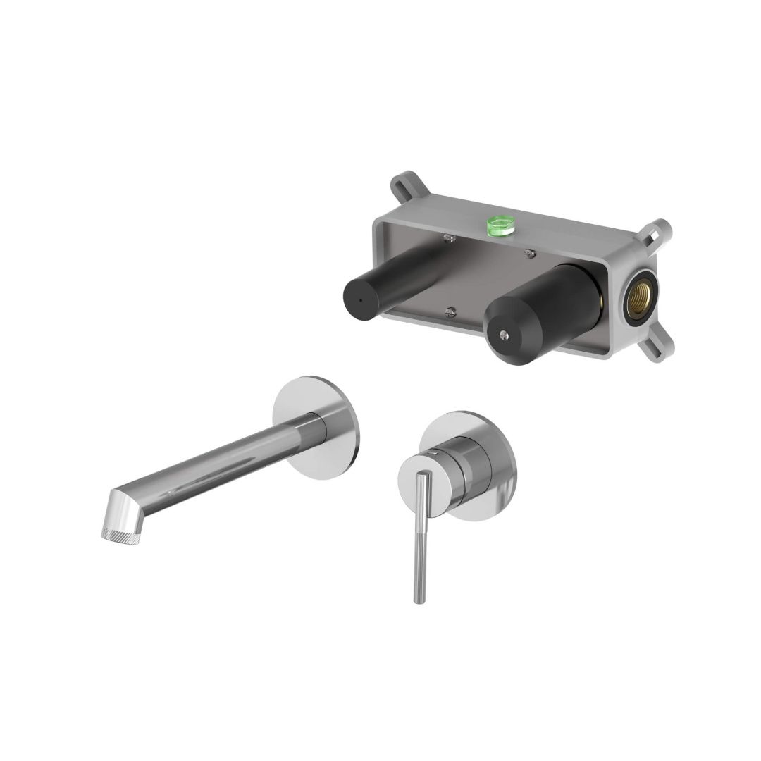 Приобрести hayzburg настенный смеситель для раковины, хром hb-4003ch