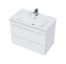 Mirsant Тумба подвесная Next 80\2 80 см с раковиной More-80 УТ000057258