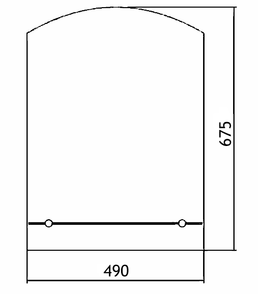Приобрести loranto зеркало шанс-люкс 49х68 см, фацет, с полкой 00000000425
