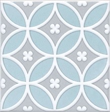 Декор настенный Kerama Marazzi Мурано Голубой 15х15