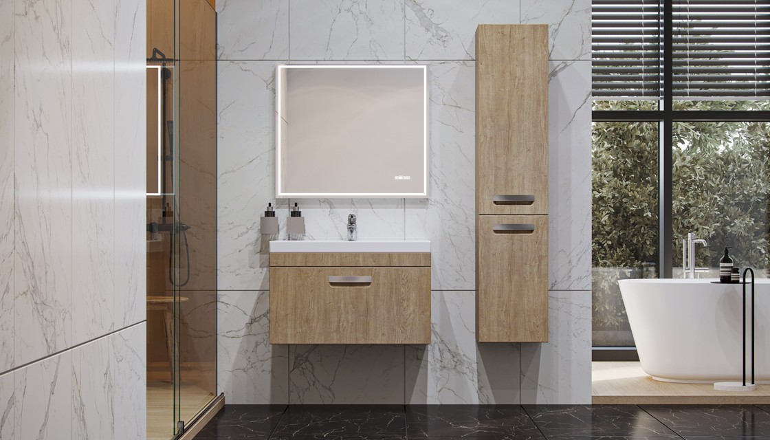 Приобрести пенал настенный velvex estea 190 см, дуб санремо, ppest.160.234