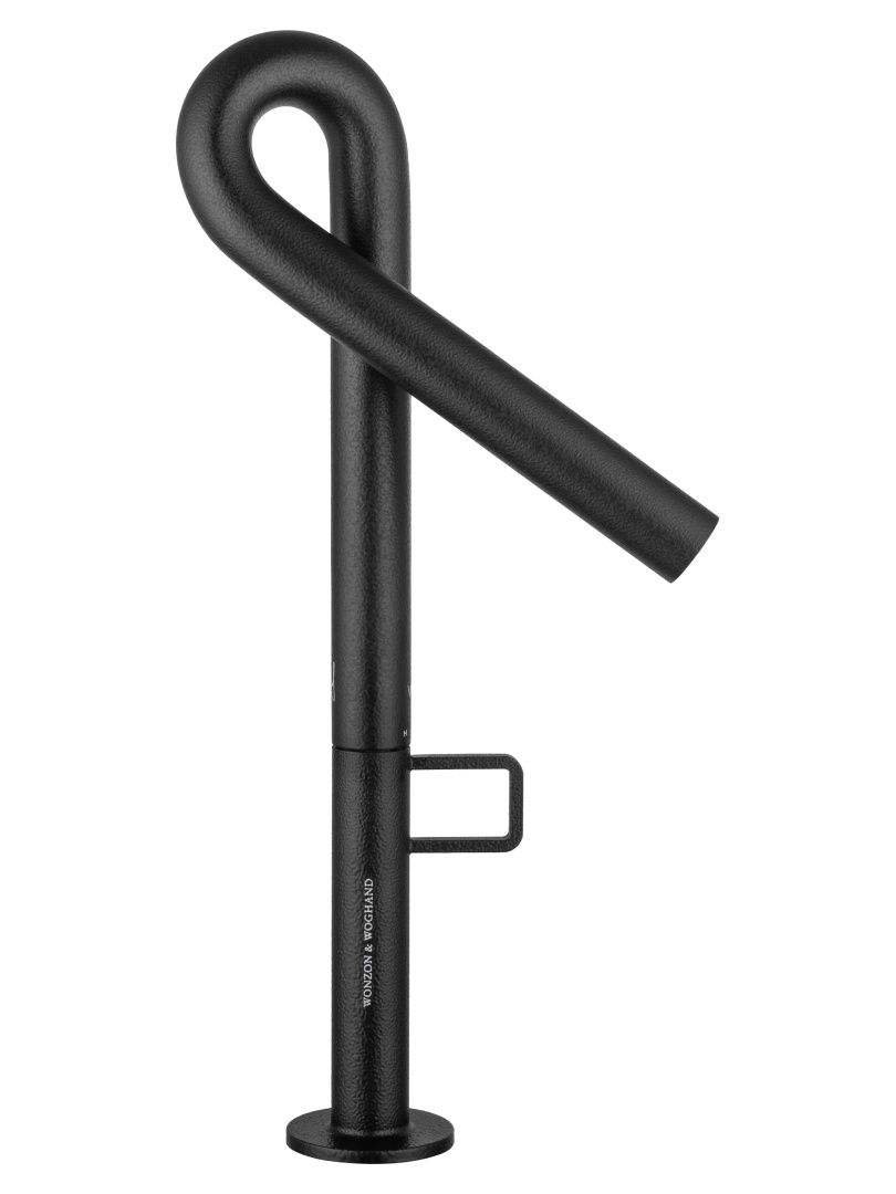 Приобрести смеситель для раковины wonzon & woghand loop, черный матовый (ww-112-00-508)