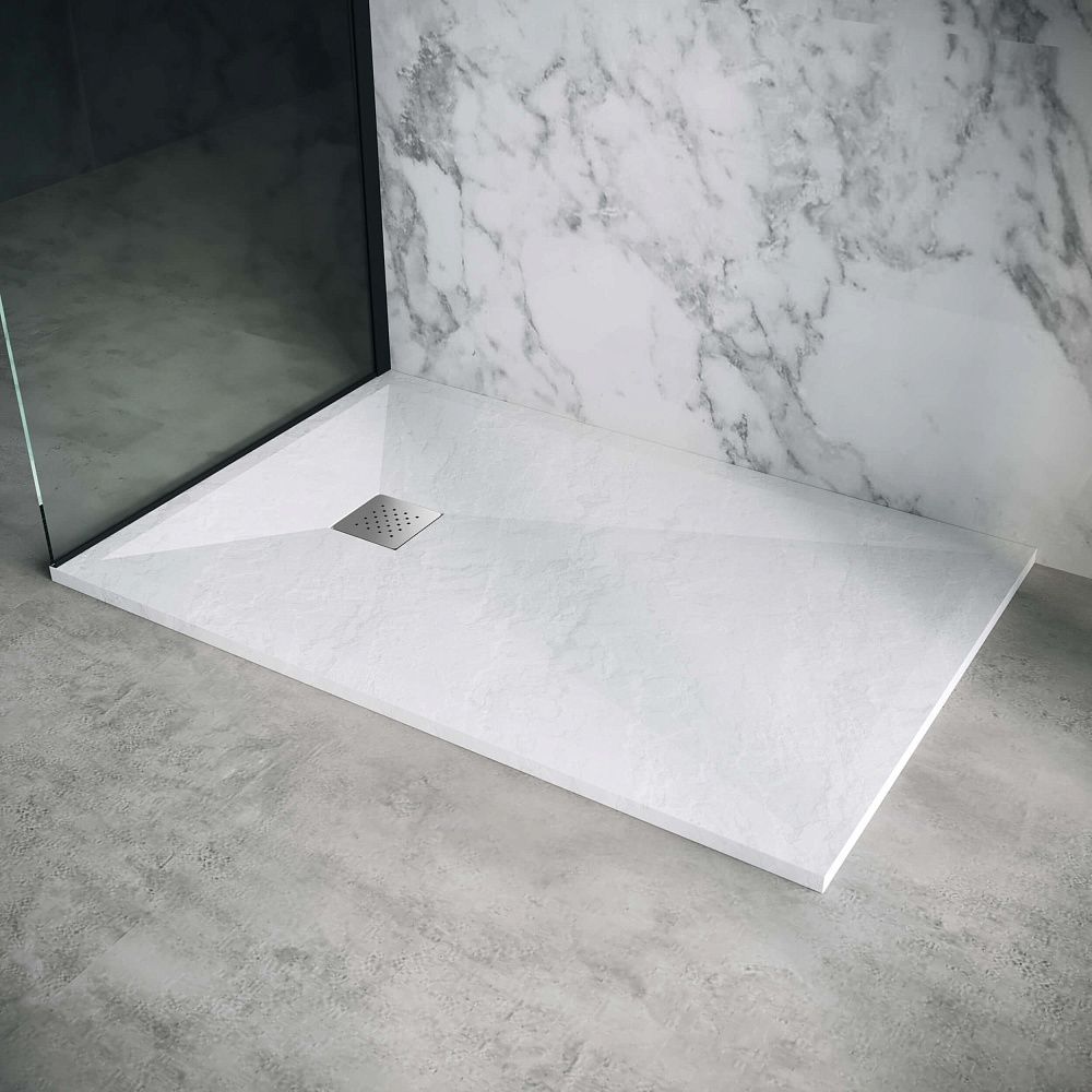 Приобрести grossman каменный душевой поддон strong 80x120 см, белый gr-s180120q