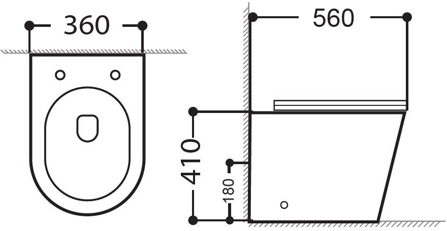 Приобрести aquanet унитаз приставной rimless atago 2.0 f lx-1906