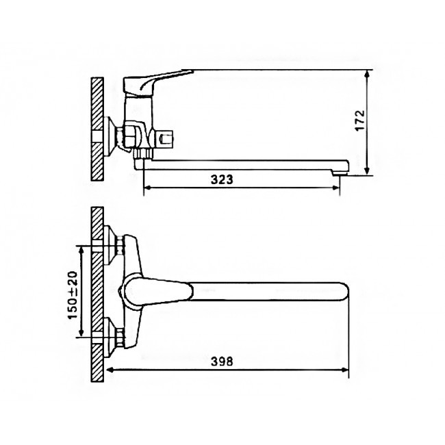 Приобрести gappo смеситель для ванны и душа g2236, хром 89510