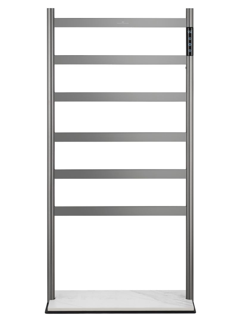 Приобрести полотенцесушитель электрический напольный wonzon & woghand essen, темный графит (ww-a406-gm)