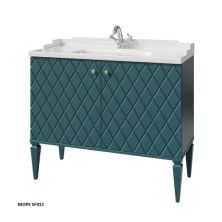 Caprigo Тумба с раковиной ROMA 100 см, море