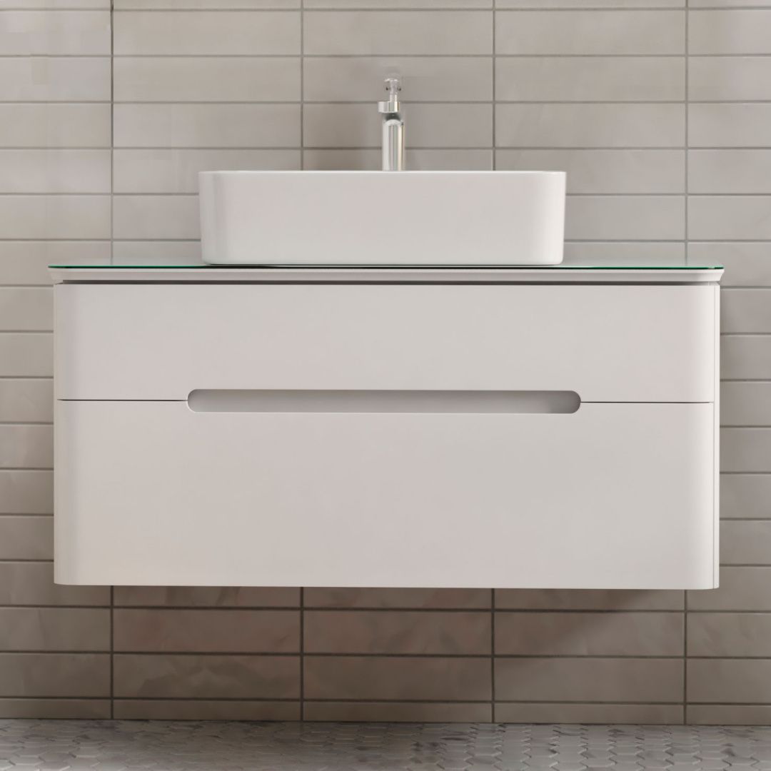 Приобрести jorno тумба подвесная bosko 100 см со столешницей, белая