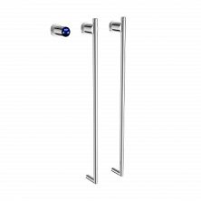 Terminus Полотенцесушитель Рондо П2 35х760 см, электрический, хром