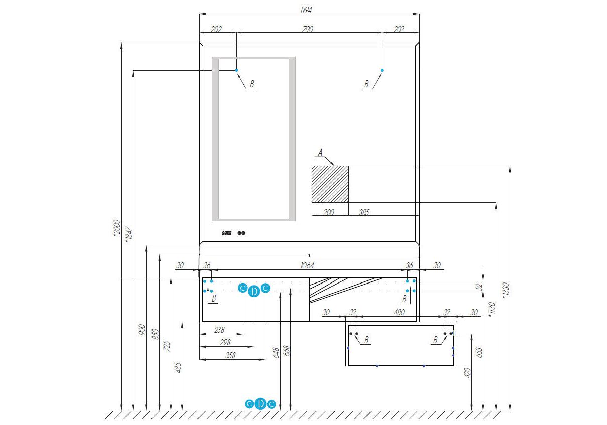 Приобрести тумба подвесная с раковиной-столешницей акватон сакура 120 см 1a219701skw80; 1a71893ksk010, белый/ольха наварра