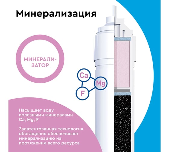 Приобрести барьер фильтр для воды профи осмо 100 с минерализатором, 90067