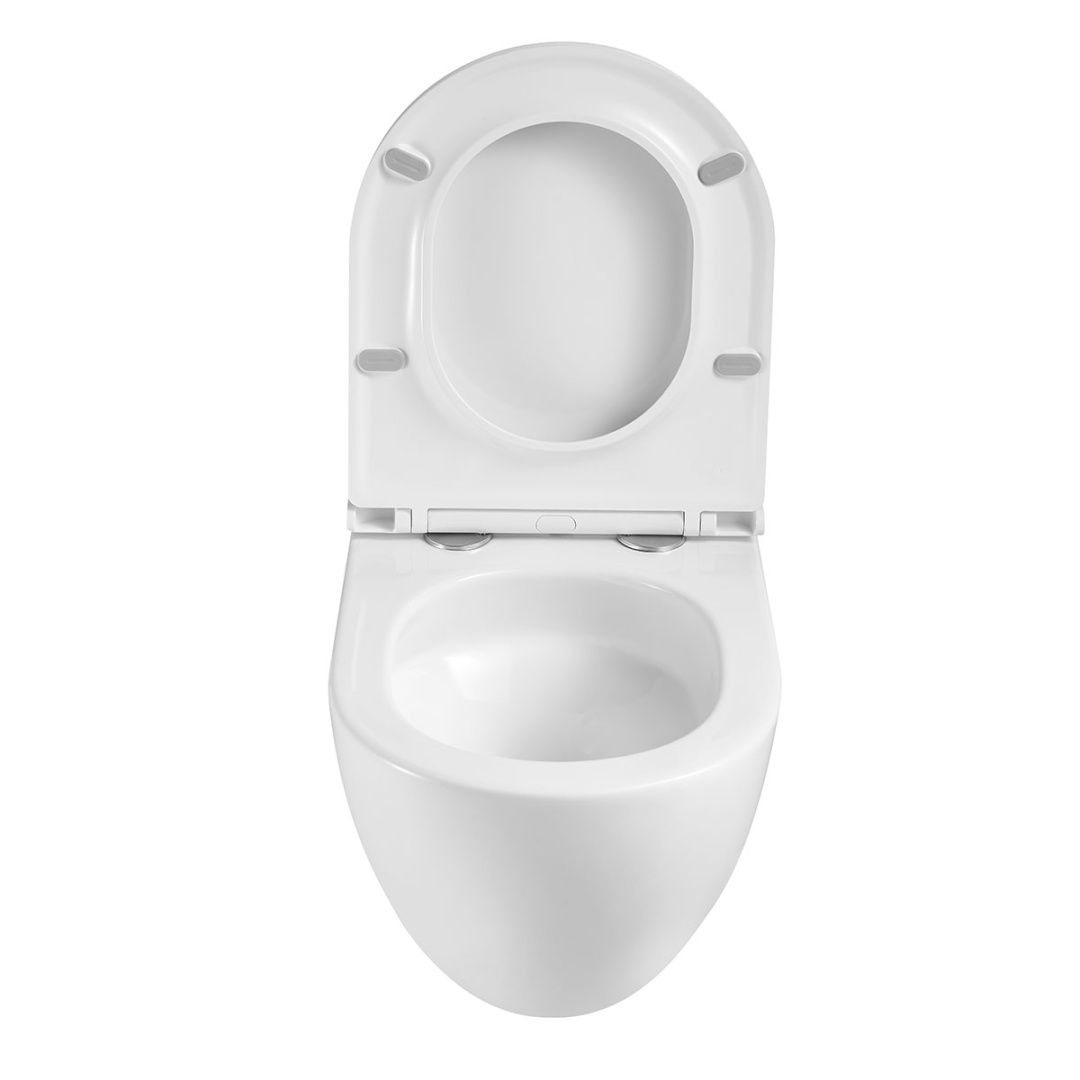 Приобрести vincea унитаз подвесной tornado bien, ультратонкое сиденье, микролифт, белый vt1-51t