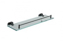 Стеклянная полка Vieir V5121C черный