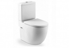 Напольный унитаз-компакт Roca Meridian New 600 мм, 7.3422.4.800.0; 7.3412.4.200.0