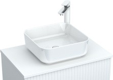 Aquanet Столешница Джейн 70 см, белый матовый