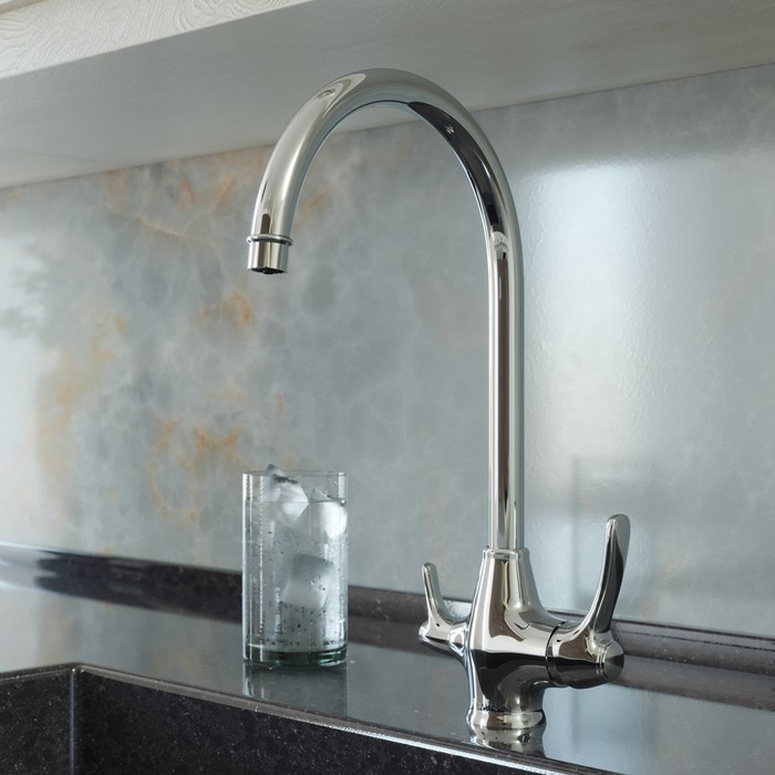 Приобрести iddis смеситель для кухни oldie 375мм, хром oldsbf0i05