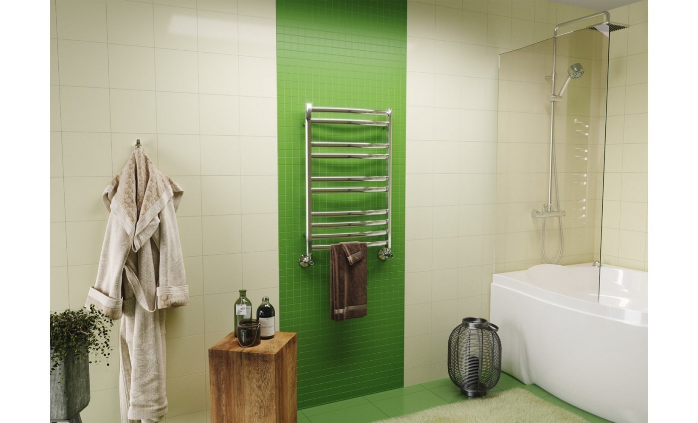 Приобрести lemark полотенцесушитель atlantiss п10 500x800 мм водяной, хром lm32810r