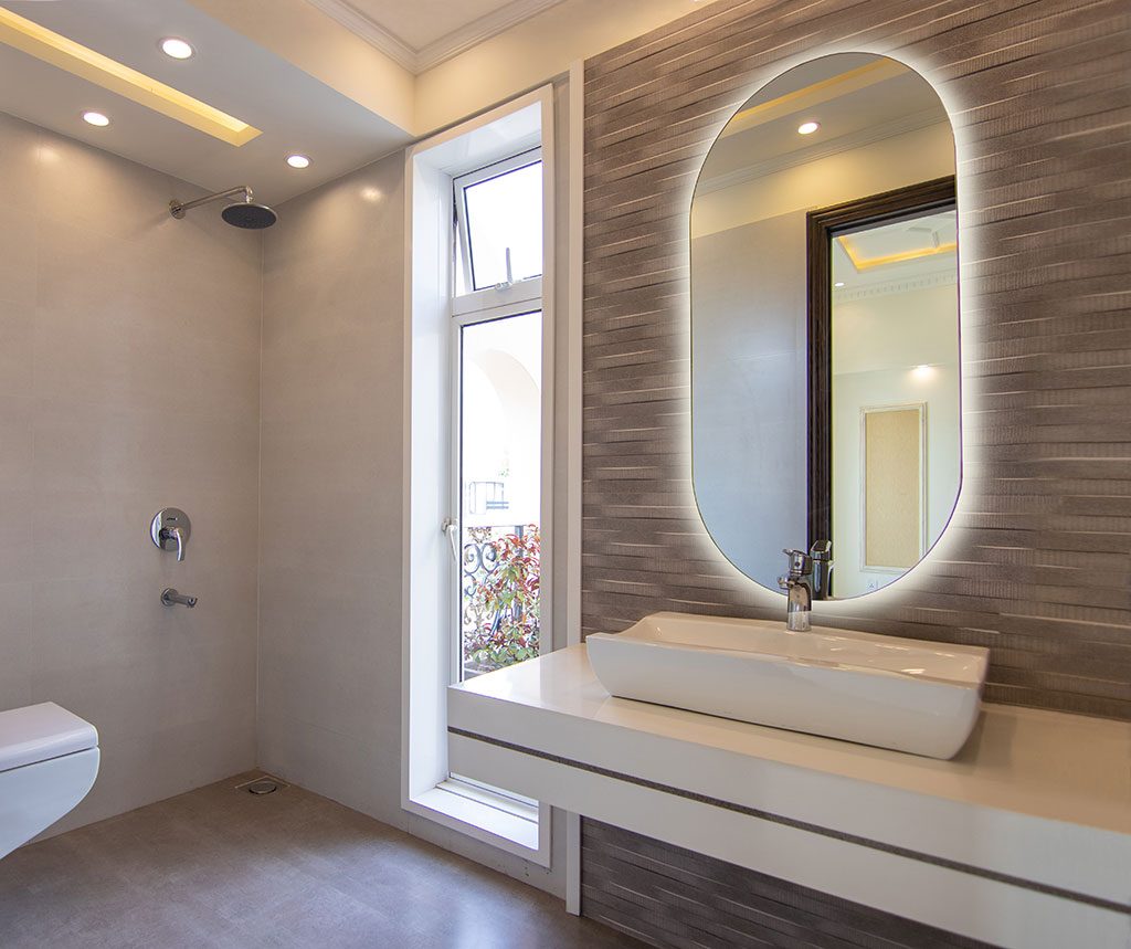 Приобрести azario зеркало viva 550*1050 сенсор выкл, гор/верт крепление